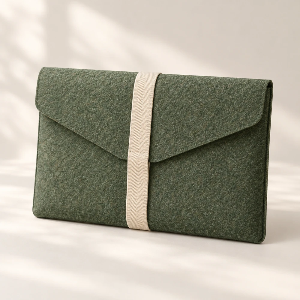 Fold collection felt sleeve